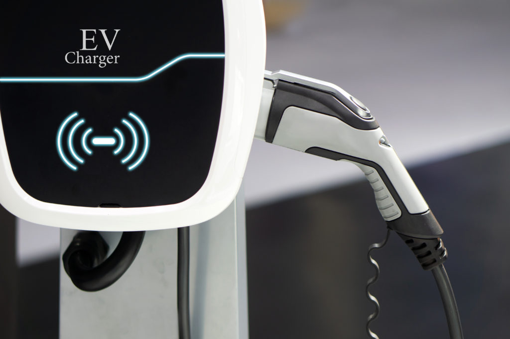 EV fuel Plug Charger technology for electric vehicle hybrid car.