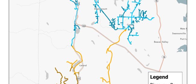 PWB grant project Quilcene and Discovery Bay areas for the fiber internet service project