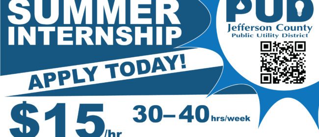 PUD Summer intern advertisment