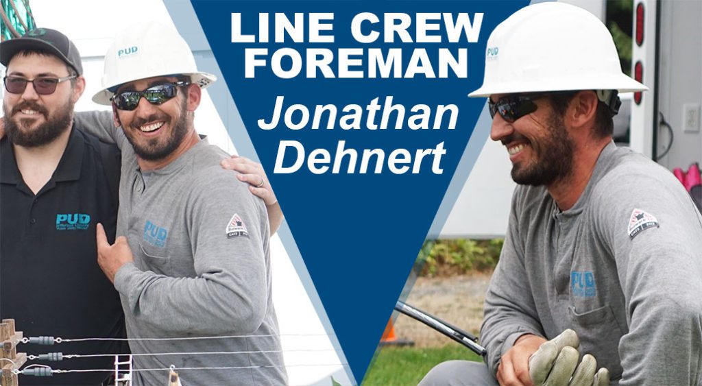 Dehnert Promoted to Line Crew Foreman JPUD
