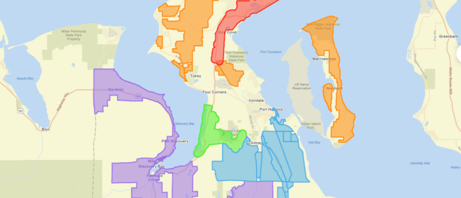 PUD fiber installation project plan and map/areas