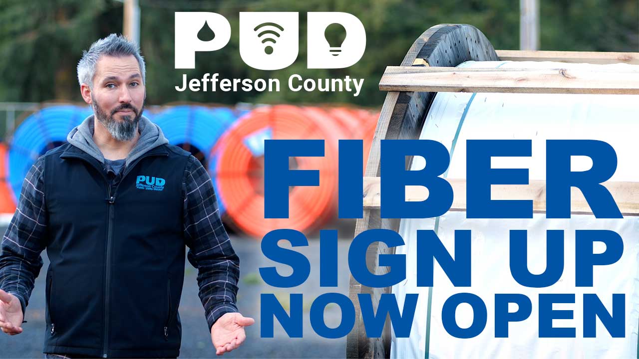 PUD Fiber Internet Sign Up: Now Open
