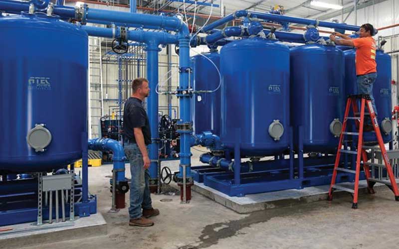 PUD water filtration system